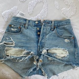 Levi’s jean shorts
